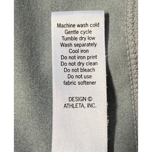 Athleta Leggings Women's Medium Multicolor Floral Mesh Capris - Picture 9 of 16